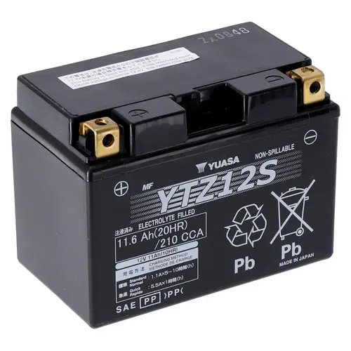 Yuasa YTZ12S wartungsfreie Batterie