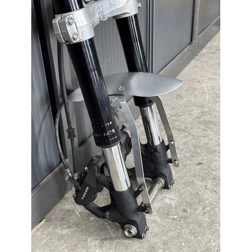 Raw Metal Racers Guardabarros delantero de aluminio para Honda CBR600RR (conversión de horquilla 2007-2021)