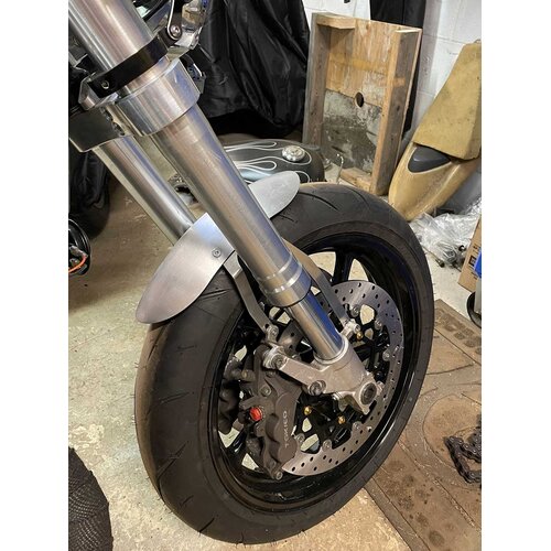 Raw Metal Racers Parafango anteriore per conversione forcella SRAD GSX-R 1996-2000
