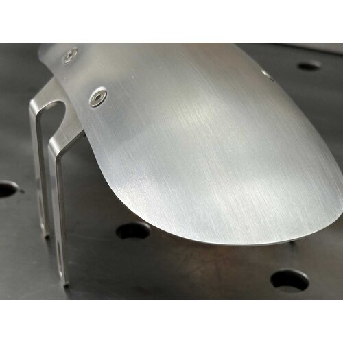 Raw Metal Racers Aluminium voorspatbord voor Kawasaki ZXR400 vorkconversie 1991-1999