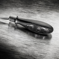 Micro S Dark Blinker mit Stark Getöntem Glas | Schwarz