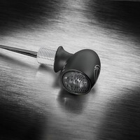 Atto RB Dark vm LED Miniblinker mit Stark Getöntem Glas | Schwarz