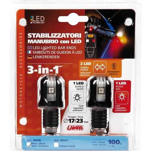 Lampa 3-in-1 LED Stuureindknipperlichten met Positielicht, 12V, Set van 2