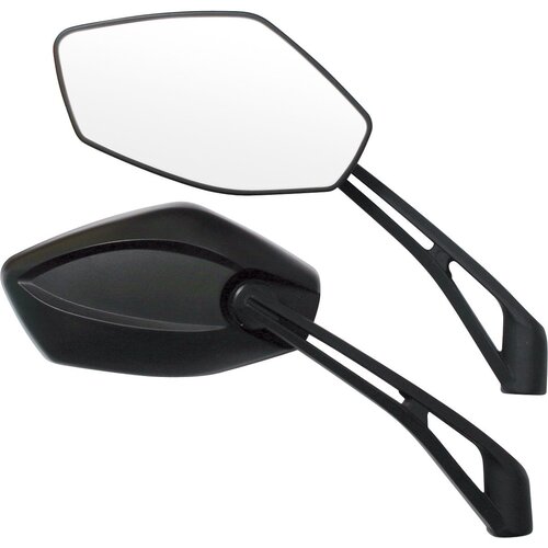 Lampa Infinity Motorcycle Mirrors M10x1.25, E-Approved - Pair