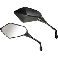 Kaba Motorcycle Mirrors M10x1.25, E-Approved - Pair
