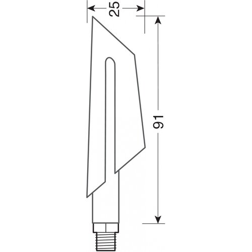 Lampa Ciclon LED Blinker 12V, E-geprüft - Paar