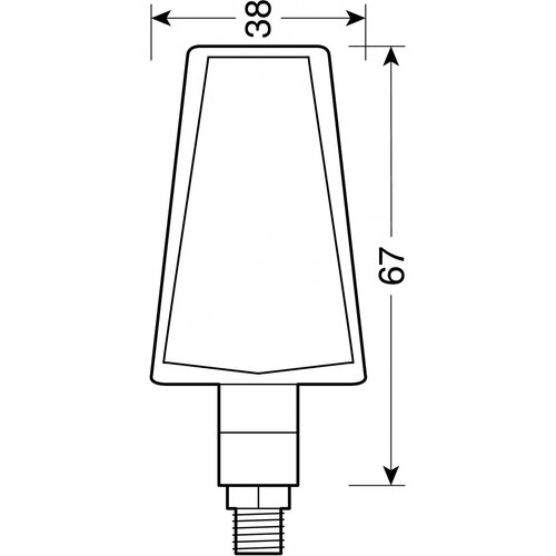 Lampa Duke LED Blinker 12V, E-geprüft - Paar