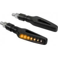 Glory SQ Sequentiële LED Knipperlichten 12V, E-goedgekeurd - Set van 2