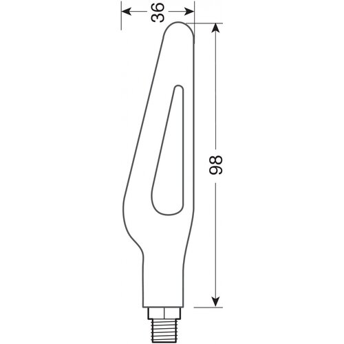 Lampa Glory SQ Sequentiële LED Knipperlichten 12V, E-goedgekeurd - Set van 2