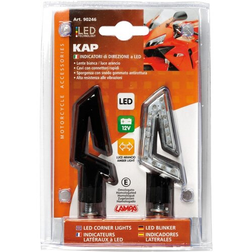 Lampa Kap LED Blinker 12V, E-geprüft - Paar
