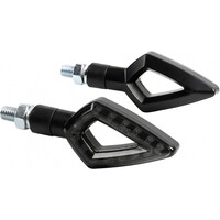Kier LED Knipperlichten 12V Smoke Glas, E-goedgekeurd - Set van 2