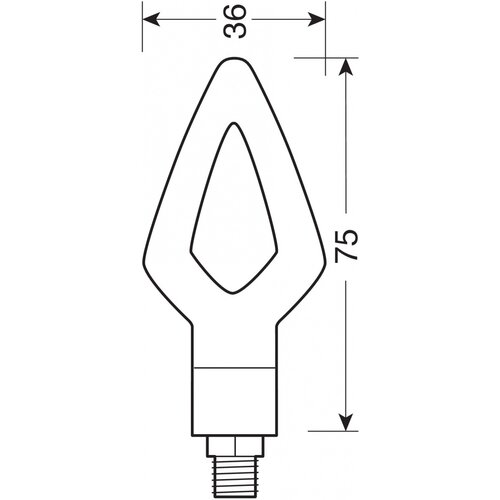 Lampa Kier LED Knipperlichten 12V Smoke Glas, E-goedgekeurd - Set van 2