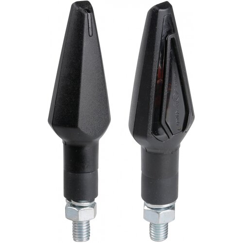 Lampa Nicon Halo Knipperlichten 12V 10W Zwart, E-goedgekeurd - Set van 2