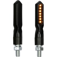 Piercer SQ LED Lauflicht-Blinker 12V, E-geprüft - Paar