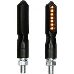 Piercer SQ Sequentiële LED Knipperlichten 12V, E-goedgekeurd - Set van 2
