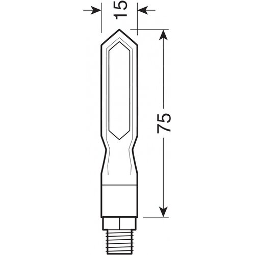 Lampa Piercer SQ Sequential LED Indicators 12V, E-Approved - Pair