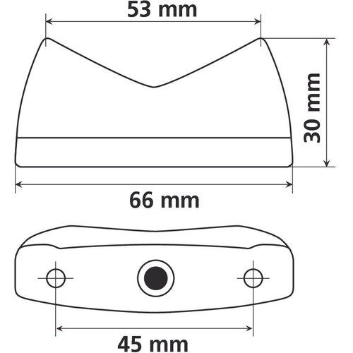 Lampa Fanale Posteriore LED Concept 12V con Luce Stop e Luce Targa, Omologato E