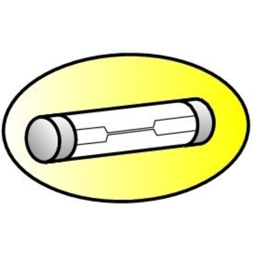 Lampa In-Line Glass Tube Fuse Holder, Nylon, 1-20 A