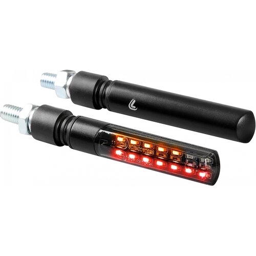 Lampa Line SQ Sequentiële LED Knipperlichten 12V, E-goedgekeurd - Set van 2