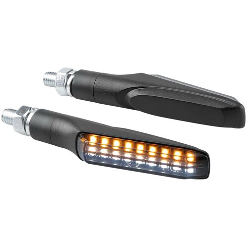 Lampa Frecce LED Victory 12V Nere, Omologate E - Coppia