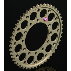 Rear Sprocket 520 (123U) Ultralight Grooved Silver