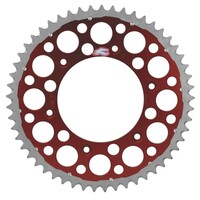 Rear Sprocket 520 (1540) Grooved Red - 48T