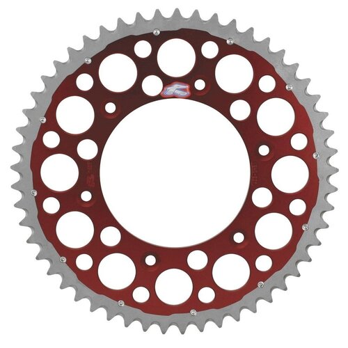 Rear Sprocket 520 (1540) Grooved Red - 48T