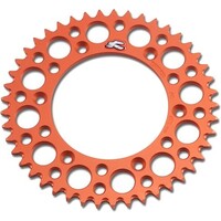Rear Sprocket 420 (192U) Ultralight Grooved Orange - 48-50T