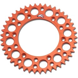 Rear Sprocket 420 (192U) Ultralight Grooved Orange