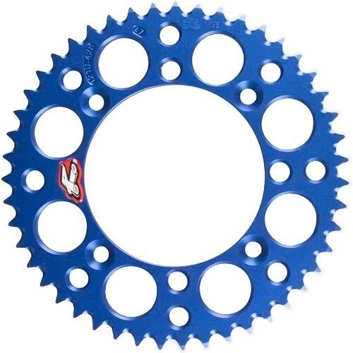 Rear Sprocket 520 (224U) Ultralight Grooved Blue - 48-52T