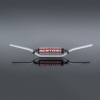 Manubrio 22 mm 613 Enduro High, 22 mm (7/8") con Paracolpi Argento