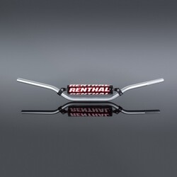Guidon 22 mm 613 Enduro High, 22 mm (7/8") avec Mousse de Guidon Argent