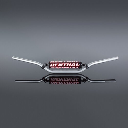 Guidon 22 mm 613 Enduro High, 22 mm (7/8") avec Mousse de Guidon Argent