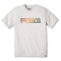 S/s Logo Graphic T-shirt Oat Milk