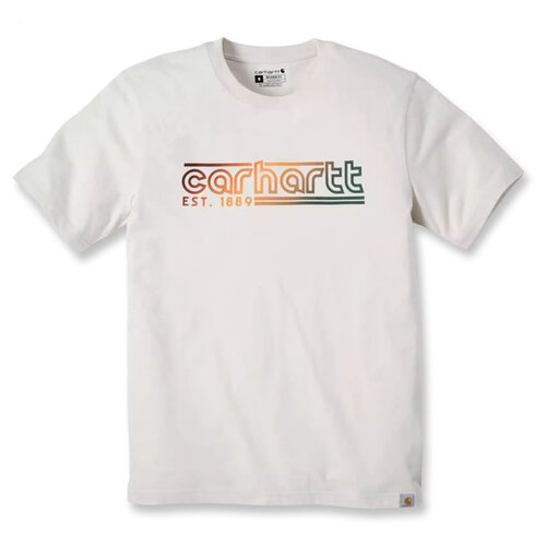 Carhartt S/s Logo Graphic T-shirt Oat Milk