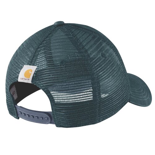 Carhartt Dunmore Logo Cap Dark Harbor Teal/Approaching Storm