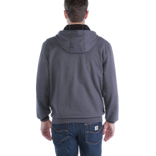 Carhartt Wind Fighter Hooded Sweatshirt Carbon Heather
