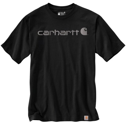 Carhartt Dearborn Relaxed Logo T-Shirt Black/Gray