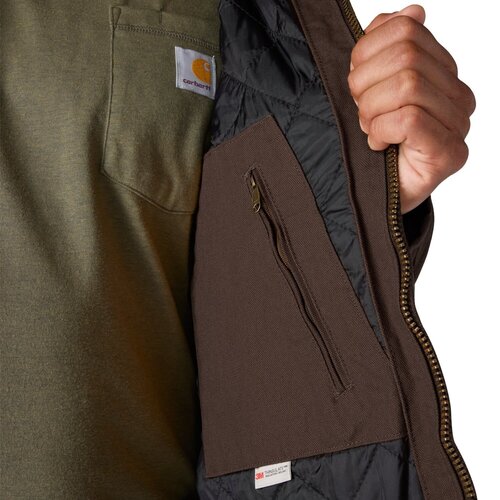 Carhartt Washed Duck Active Jack Dark Brown