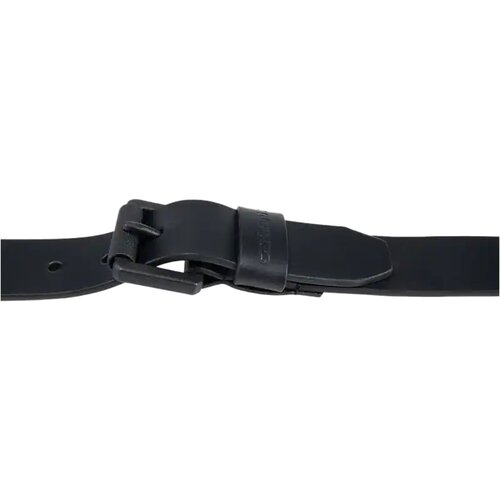 Carhartt Bridle Leather Roller Buckle Belt Black