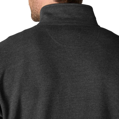 Carhartt Marquette 1/4 Zip Mock Neck Sweatshirt Carbon Heather