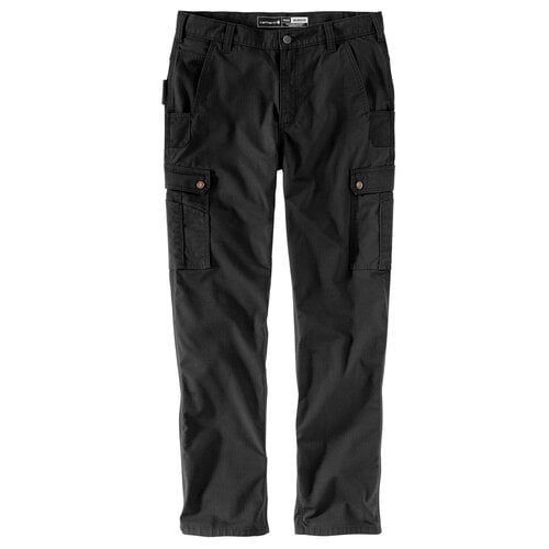 Carhartt Relaxed Straight Ripstop Double Front Cargo Pants Black