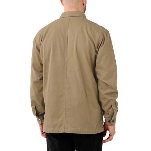 Carhartt Fleece Lined Denim Shirt Jac Dark Khaki