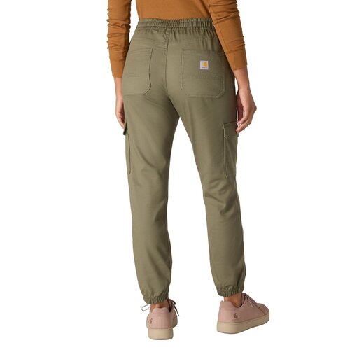 Carhartt Women's TENCEL™ Twill Jogger Dusty Olive