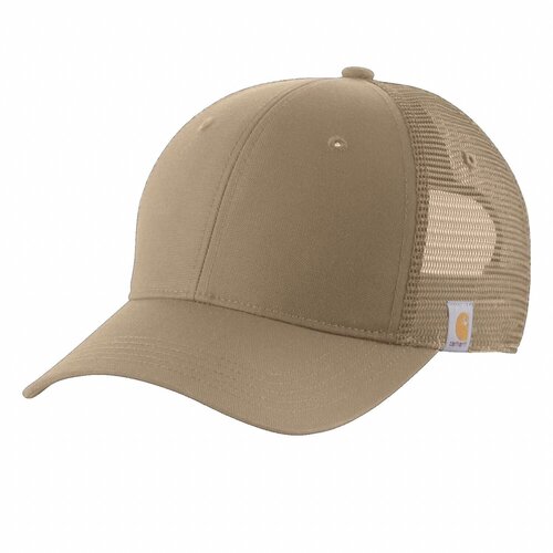 Carhartt Canvas Mesh Back Cap Dark Khaki
