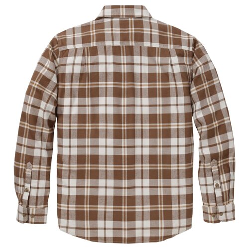 Carhartt Hamilton Relaxed LS Plaid Shirt Carhartt Brown