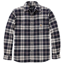Hamilton Relaxed LS Plaid Shirt Navy
