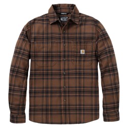 Hamilton Relaxed LS Plaid Shirt Red Duck