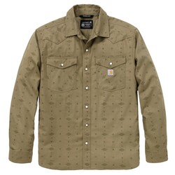 Montana Bozeman Relaxed LS Plaid Shirt Night Fatigue