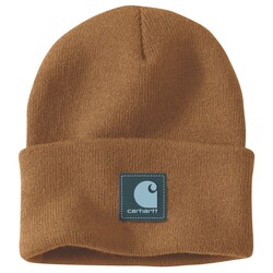 Rubber Patch Watch Cap Beanie